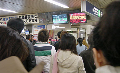 JR札幌駅改札前